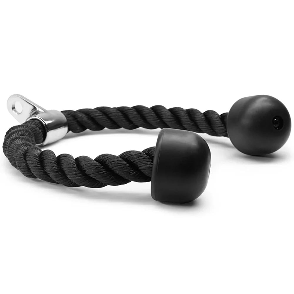 A Corda de Tríceps com Tração Simples é um acessório de academia ideal para exercícios de tríceps. Com tração simples, ela permite a realização de movimentos com maior amplitude, proporcionando maior fortalecimento e definição muscular. Adquira já a sua e garanta treinos mais efetivos e resultados visíveis.