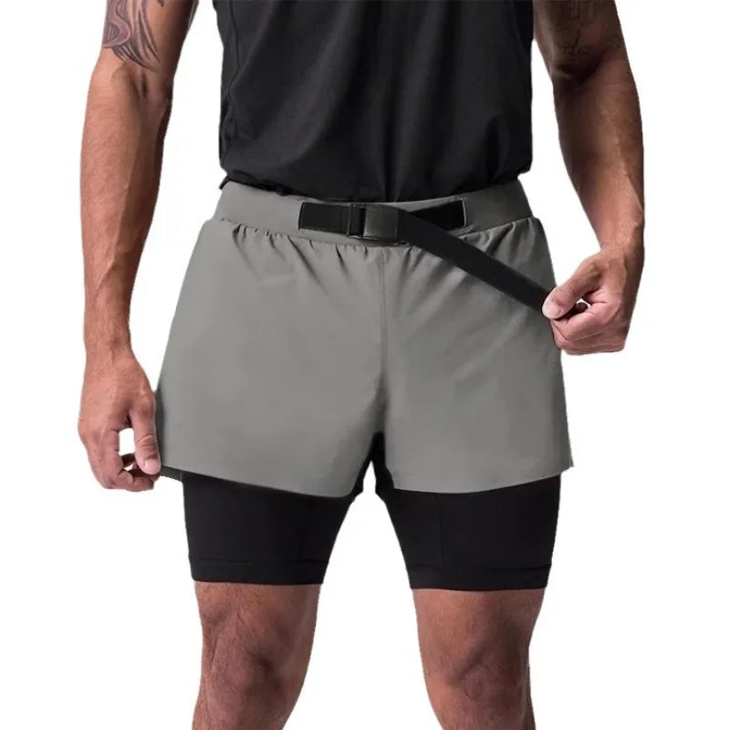 Short de Corrida com Ajuste na Cintura