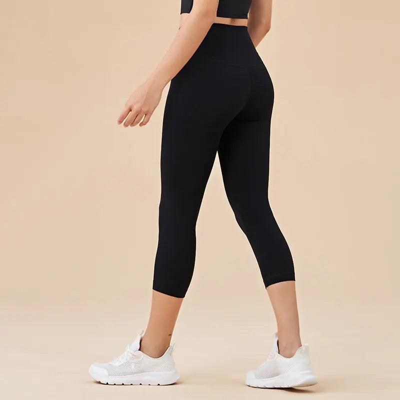 Legging Fitness Feminina com Bolsos – Cintura Alta, Elástica, para Treino e Yoga