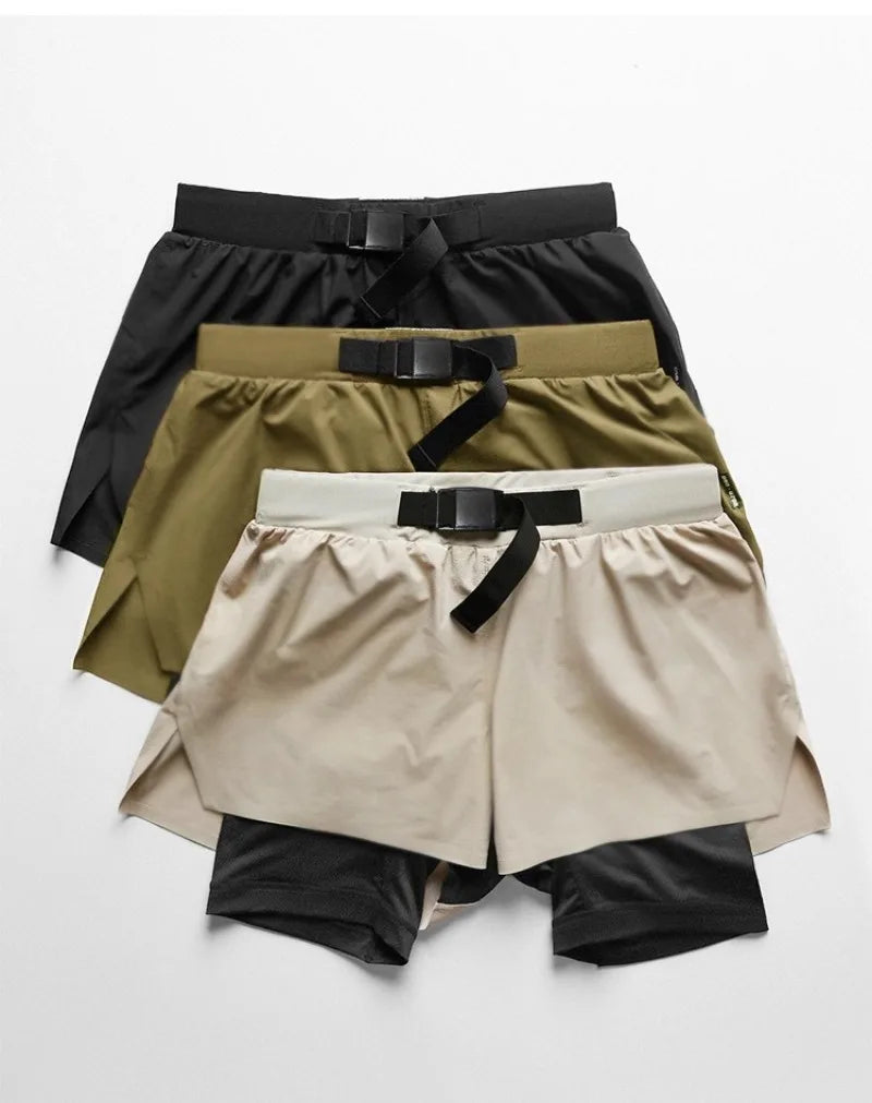 Short de Corrida com Ajuste na Cintura