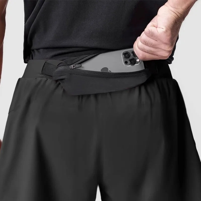 Short de Corrida com Ajuste na Cintura