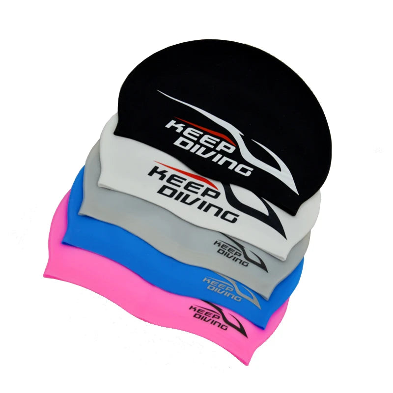 Gorro de natación de silicona
