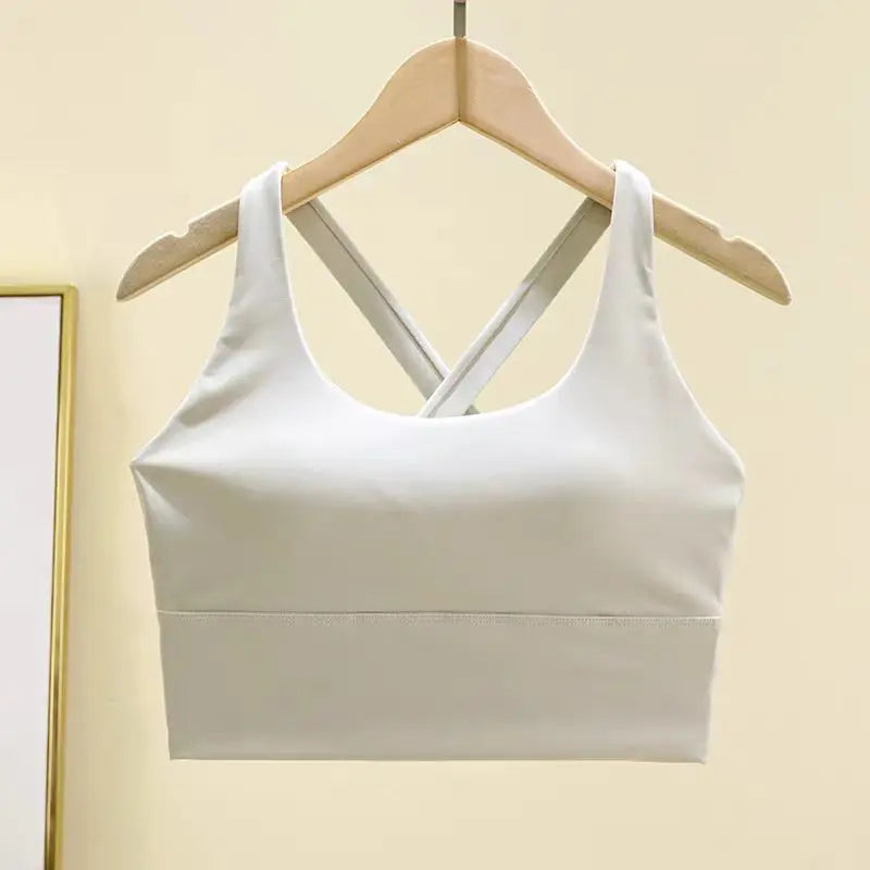 Top Esportivo com Bojo Fixo – Alta Sustentação, Antichoque, Ideal para Corrida, Yoga e Academia