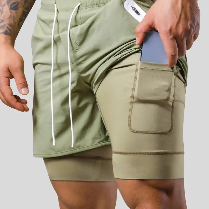 Short Masculino com Bolso Duplo