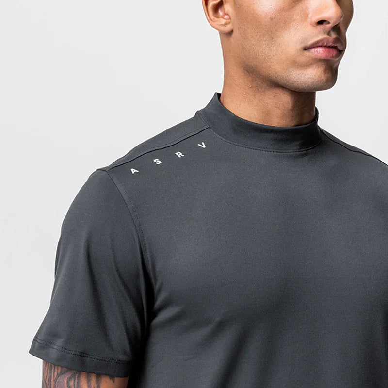 Camisa deportiva con abertura lateral