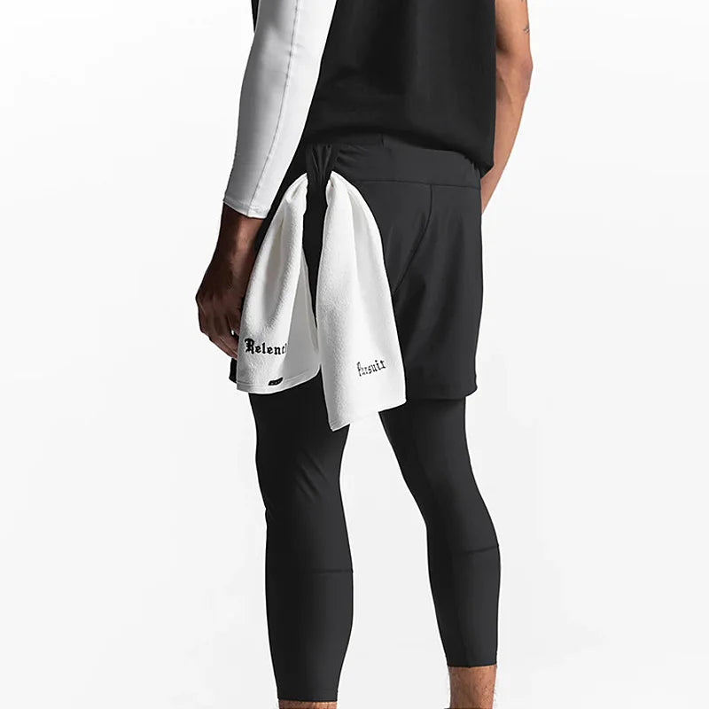 Calça Masculina com Legging de Compressão