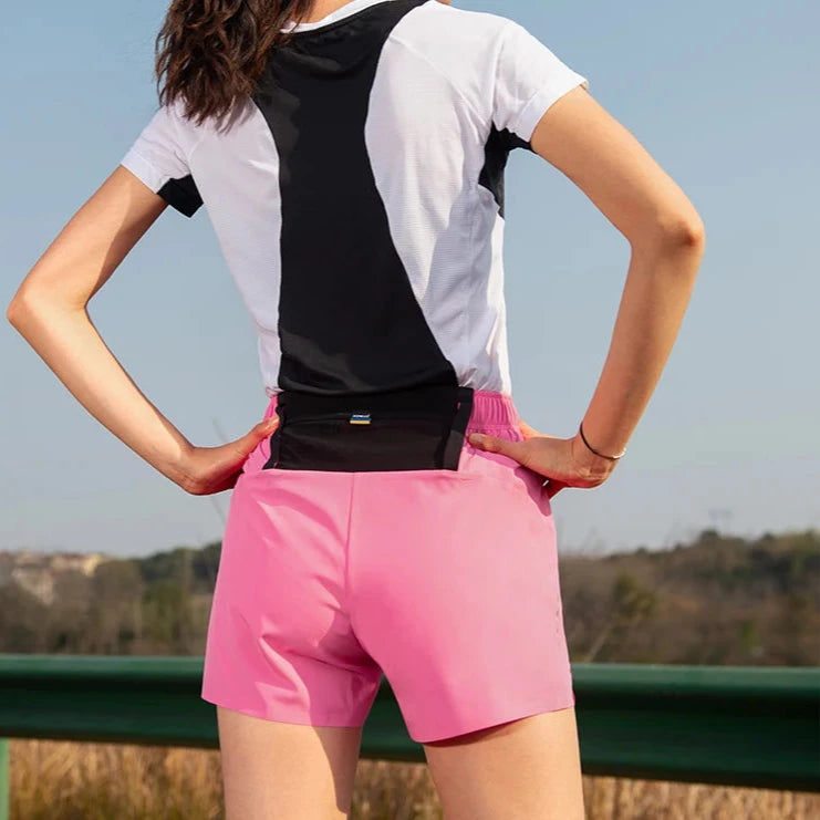 Pantalones cortos de running transpirables para mujer