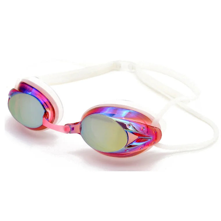 Desfrute de uma visão clara e proteção contra os raios solares com os Óculos de Natação Galvanizado. Suas lentes revestidas em galvanização garantem alta resistência e durabilidade, enquanto sua tecnologia anti-fog mantém a visão sem embaçar. Com estilo moderno e ajuste confortável, este é o acessório ideal para seus treinamentos e competições de natação.