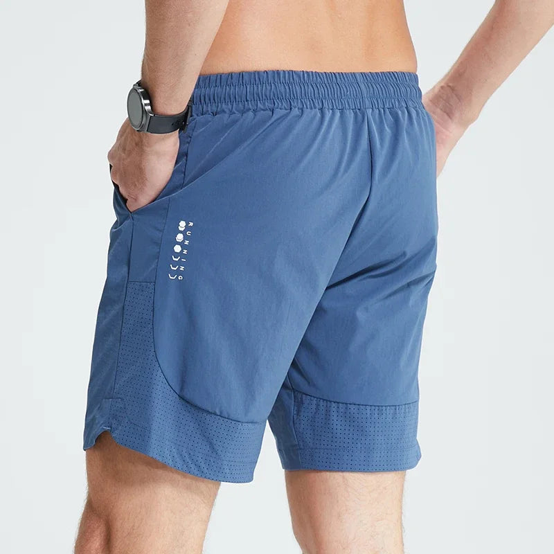 Shorts deportivos transpirables con bolsillo