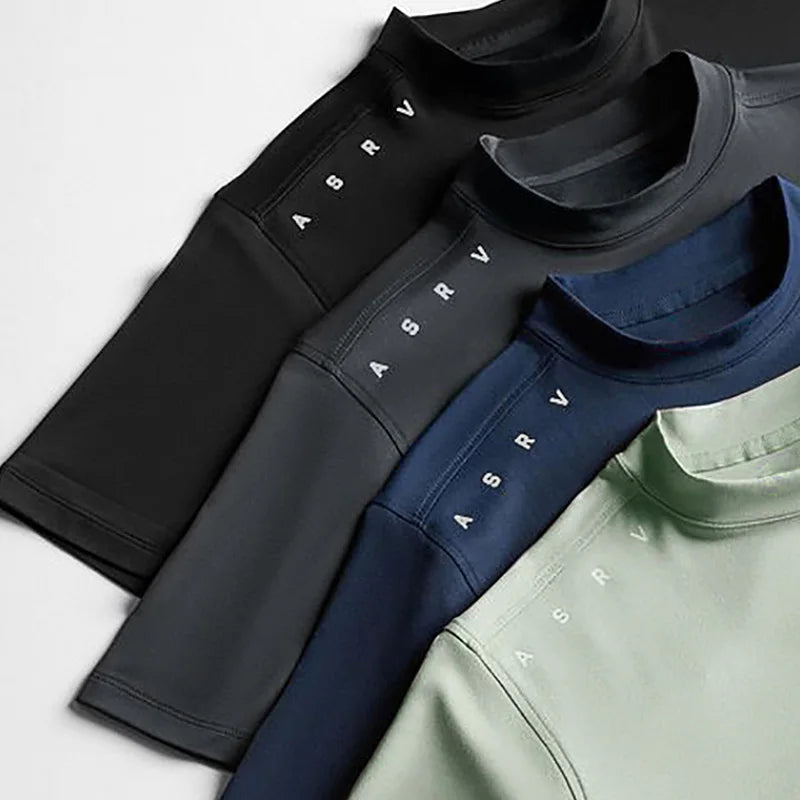 Camisa deportiva con abertura lateral