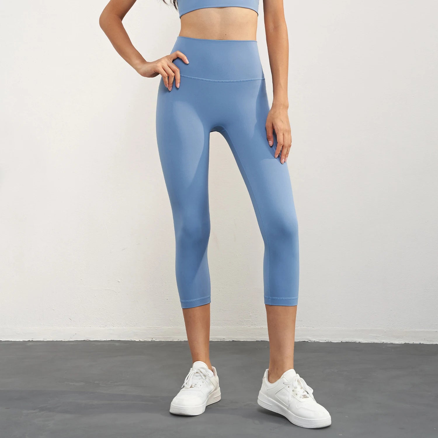 Legging Fitness Feminina com Bolsos – Cintura Alta, Elástica, para Treino e Yoga