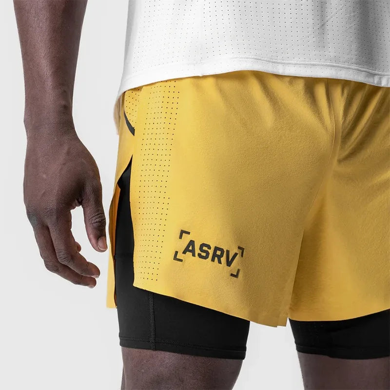 Short Masculino de Corrida com Abertura Lateral